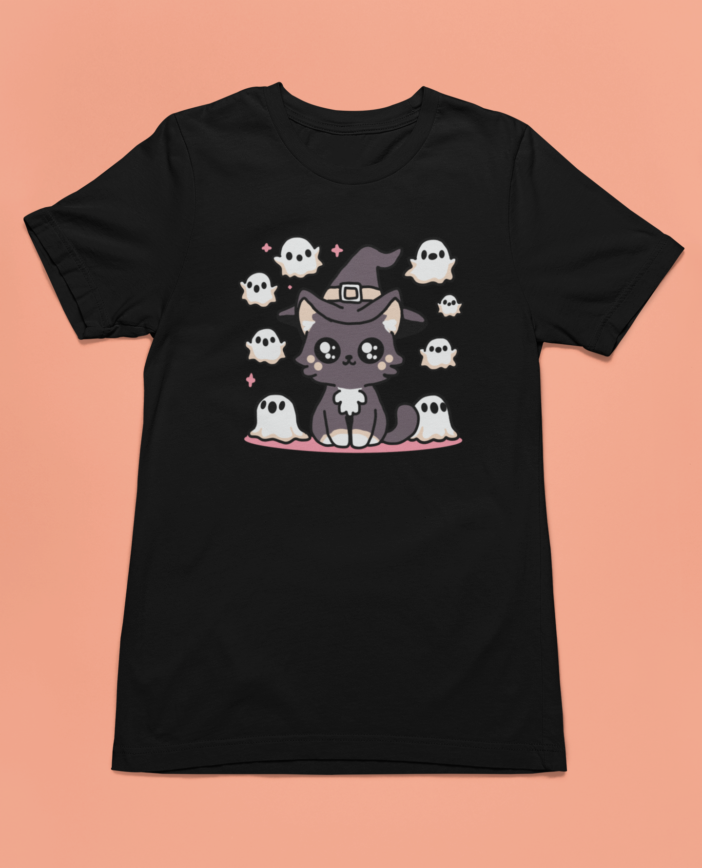 Ghostly Whiskers Tee
