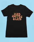 Iced Coffee And Cats Short Sleeve Tee