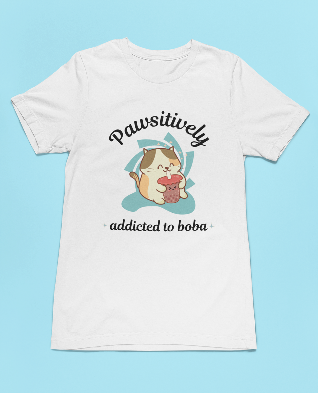 Boba Short Sleeve Tee (Black Letters)