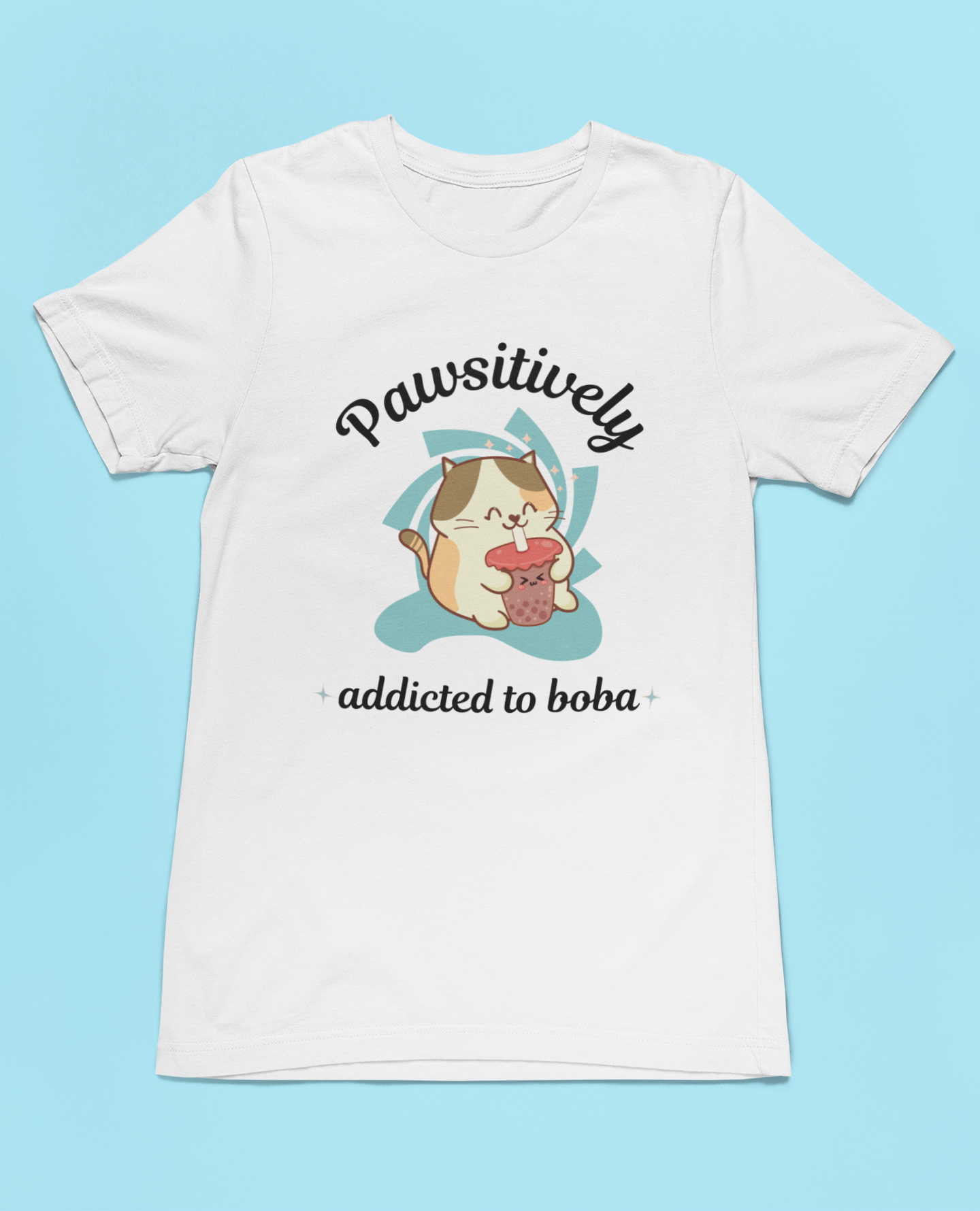 Boba Short Sleeve Tee (Black Letters)