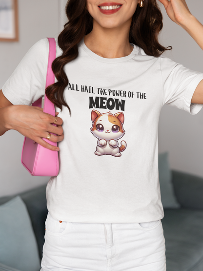 All Hail The Meow Short Sleeve Tee