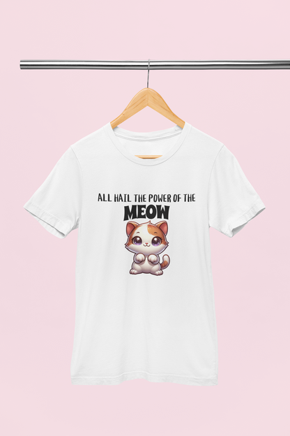 All Hail The Meow Short Sleeve Tee