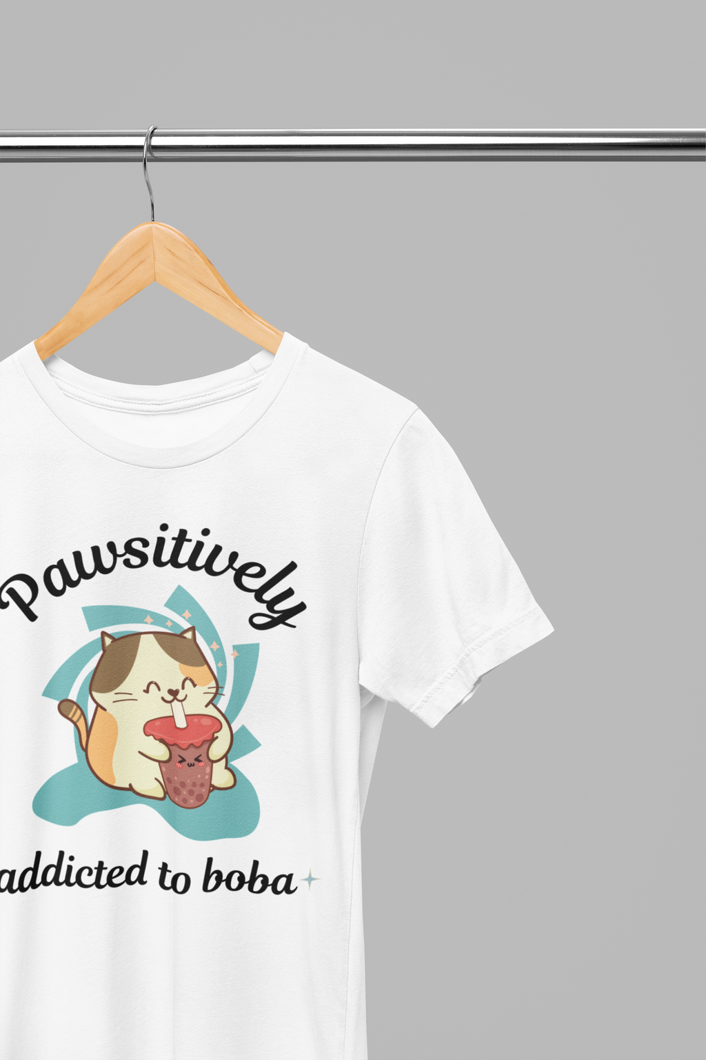 Boba Short Sleeve Tee (Black Letters)