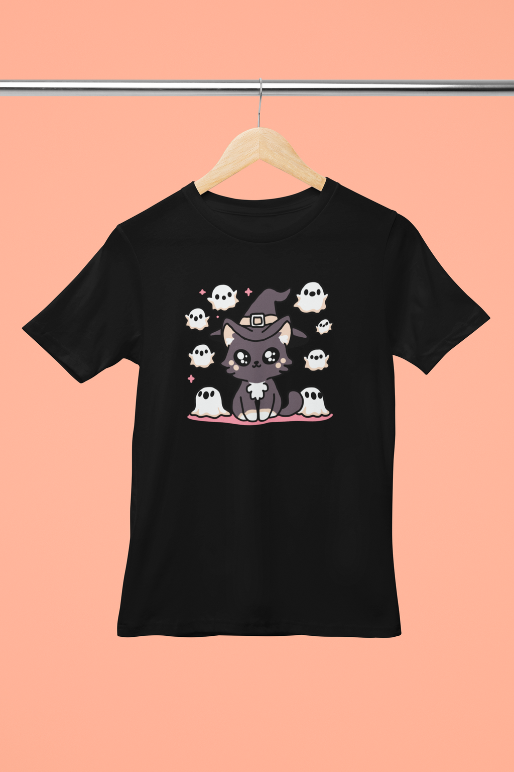 Ghostly Whiskers Tee