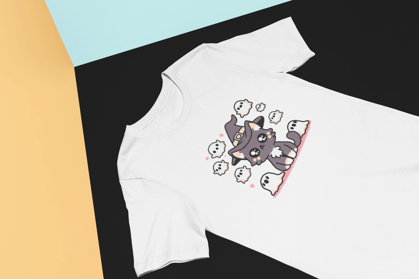 Ghostly Whiskers Tee