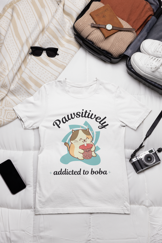 Boba Short Sleeve Tee (Black Letters)